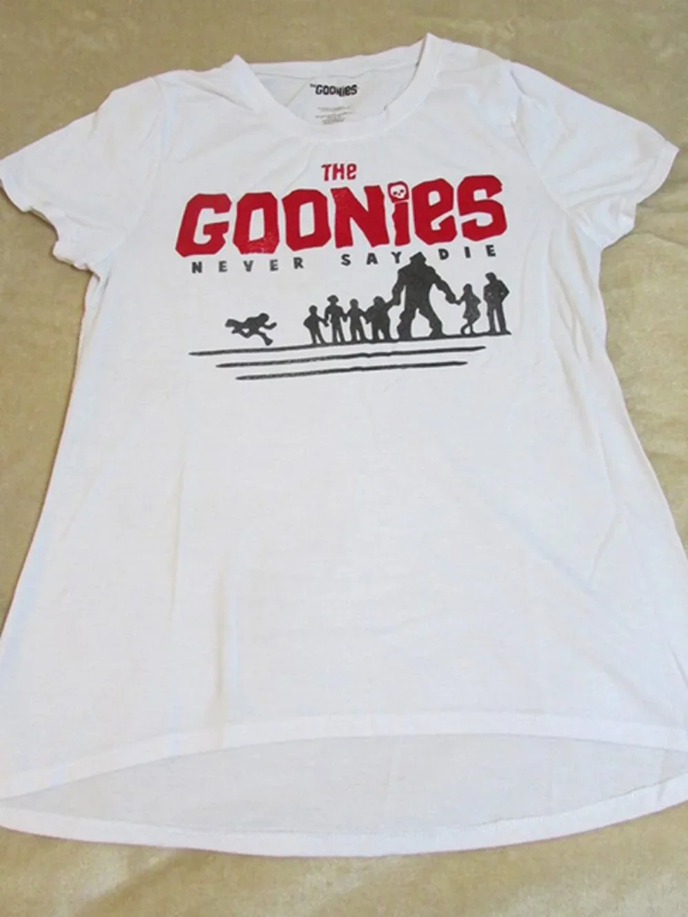 The Goonies Graphic Sleeveless T-Shirt Girls Youth Size Large (A)